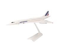 Herpa Miniatura del avión Air France Concorde - FBVFB - Snap-Fit, Escala 1/250, Modelo prefabricado, maqueta de colleción, modelismo, Avion con Soporte, Figura plástico