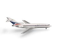 Herpa Miniatura del avión Delta Air Lines Boeing 727-100, Escala 1/500, Modelo prefabricado, maqueta de colleción, modelismo, Avion sin Soporte, Figura Metal
