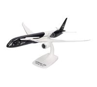 Herpa Miniatura del avión Lufthansa Boeing 787-9 Dreamliner 100 años - Snap-Fit, Escala 1:200, Modelo prefabricado, maqueta de colleción, modelismo, Avion con Soporte, Figura plástico