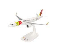 Herpa Miniatura del avión Tap Air Portugal Airbus A321LR - 'CS-TXF Amália Rodrigues - Snap-Fit, Escala 1/200, Modelo prefabricado, maqueta de colleción, modelismo, Avion con Soporte, Figura plástico