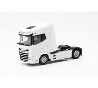 herpa Miniatura del camión DAF XG Tractor, Escala 1/87, maqueta de colleción, modelismo, Modelo aleman, Figura plástico