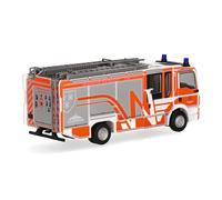 Herpa Miniatura del camión Man TGM CC Ziegler Z-Cab Feuerwehr Wiesbaden (Hessen/Wiesbaden), Escala 1/87, maqueta de colleción, modelismo, Modelo aleman, Figura plástico