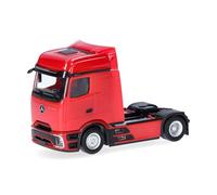 Herpa Miniatura del camión Mercedes-Benz Actros L ProCabin Bigspace Tractor 2 Ejes, Escala 1/87, maqueta de colección, modelismo, Modelo alemán, Figura plástico, Rojo