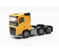 herpa Miniatura del camión Volvo FH 2020 6x2 Tractor, Escala 1/87, maqueta de colleción, modelismo, Modelo aleman, Figura plástico