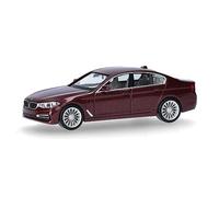 herpa Miniatura del Coche BMW 5er Limusina, Escala 1/87, maqueta de colleción, modelismo, Modelo aleman, Figura plástico