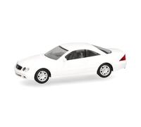 Herpa Miniatura del Coche Mercedes-Benz oupé, Linea Bianco, Escala 1/87, maqueta de colección, modelismo, Modelo alemán, Figura plástico