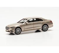 herpa Miniatura del Coche Mercedes-Benz Clase S, Escala 1/87, maqueta de colleción, modelismo, Modelo aleman, Figura plástico