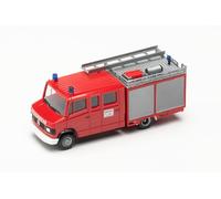 Herpa Miniatura del Coche Mercedes-Benz T2 LF 8/6 "Feuerwehr (Herpa Basic), Escala 1/87, maqueta de colleción, modelismo, Modelo aleman, Figura plástico