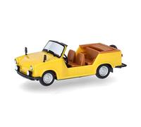 Herpa Miniatura del Coche Trabant Kübel, Escala 1:87, maqueta de colleción, modelismo, Modelo aleman, Figura plástico