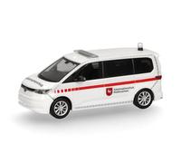 Herpa Miniatura del Coche VW Multivan (2022) "Protección Civil Baja Sajonia, Escala 1/87, maqueta de colleción, modelismo, Modelo aleman, Figura plástico