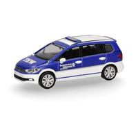 Herpa Miniatura del Coche VW Touran THW Fürth, Escala 1/87, maqueta de colección, modelismo, Modelo alemán, Figura plástico