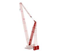 Herpa Miniaturmodelle GmbH 076753 - Pluma Derrick para el vehículo Liebherr LR 1600/2" Riga Mainz/Mammoet, Rojo