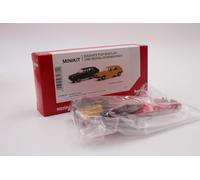 herpa MiniKit Golf II 012195-010 - Juego de 4 Puertas (1:87), Color Verde Oliva y Amarillo