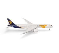 herpa Modelo de Avión MIAT - Mongolian Airlines Boeing 787-9 Dreamliner, Miniatura a Escala 1:500, Pieza de colección, Modelo sin Soporte, Metal