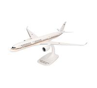 herpa Modelo de avión Snap-Fit Luftwaffe Airbus A350-900 - 10+01 "Konrad Adenauer, Miniatura a Escala 1:200, Pieza de colección, Modelo con Base, plástico