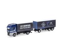 Herpa 318563 - 1/87 MAN TGX GX Lonas De Cortina "Stickelmann/Movemos D"