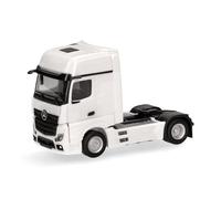 Herpa Modelo de camión Mercedes-Benz Actros L Gigaspace Cabeza tractora de 2 Ejes, Miniatura a Escala 1:87, Pieza de colección, plástico