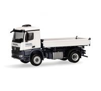 herpa Modelo de camión Mercedes-Benz Arocs M volquete de 3 Lados 4x4 Wasel, Miniatura a Escala 1:87, Artículo de colección, Plástico