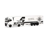 Herpa Modelo de camión Volvo FH GL. XL 2020 tráiler frigorífico TSU Bode (Mecklemburgo-Pomerania Occidental/Bützow), Miniatura a Escala 1:87, Pieza de colección, plástico