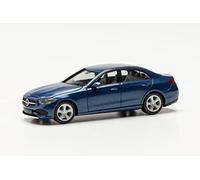 Herpa Modelo de Coche Mercedes-Benz C-Clase Sedan, Fiel a su Escala Original de 1:87, Modelo de Coche para dioramas, modelismo, Pieza de colección, decoración, Miniatura de plástico