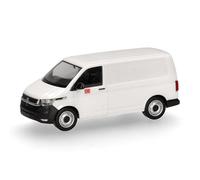herpa Modelo de Coche VW T 6.1 Transporter DB, Miniatura a Escala 1:87, Pieza de colección, Fabricado en Alemania, Modelo de plástico