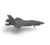 Herpa Modelo reducido avión Belgian Air Component Lockheed Martin F-35A Lightning II, Luke Air Base, Miniatura a Escala 1:200, Pieza de colección, Modelo de avión sin Base, Metal