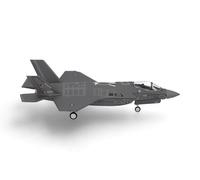 Herpa Modelo reducido avión Royal Danish Air Force Lockheed Martin F-35A Lightning II, Miniatura a Escala 1:200, Pieza de colección, Modelo de avión sin Base, Metal