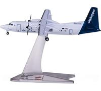 Herpa para KLM para modelo preconstruido de avión Fokker 50 PH-KVC 1:200