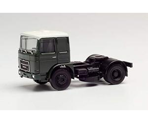herpa Roman Diesel Modelo Miniatura, Color Verde Oscuro/Blanco. (310550-002)