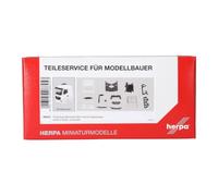 Herpa Servicio de piezas 086257 | cabina MB Actros Classicspace | blanco | 1:87