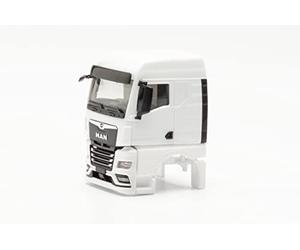 Herpa Servicio de Piezas, Accesorios para Modelos, Cabina del Conductor Man TGX GM sin deflectores de Viento, 2 Piezas Fiel al Original a Escala 1:87, Modelo de camión para Diorama, modelismo