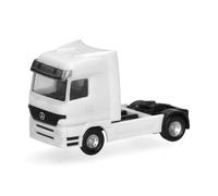 herpa Servicio de repuestos, Escala N, Cabeza tractora de 2 Ejes Mercedes-Benz Actros LH (1996), 2 Unidades, a Escala 1:160, Modelo en Miniatura, plástico