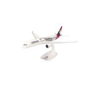 herpa Miniatura del avión Hawaiian Airlines Boeing 787-9 Dreamliner Kapuahi - Snap-Fit, Escala 1/200, Modelo prefabricado, maqueta de colleción, modelismo, Avion con Soporte, Figura plástico