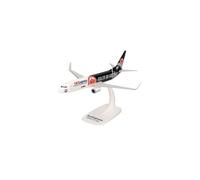 herpa avión en Miniatura Snap-Fit Sun Express Boeing 737-800 "Eintracht Frankfurt - SGE Express - Adler im Anflug - TC-SPM, Escala 1:200, artículo de colección, Modelo con Base, plástico