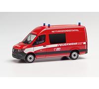 Herpa- Sprinters Mercedes-Benz Modelo en Miniatura, Multicolor (096881)