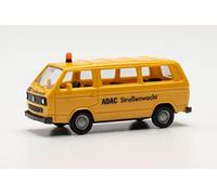 Herpa- T3 Bus Modelo en Miniatura, Multicolor (097161)
