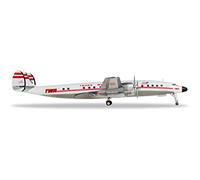 herpa- TWA - Trans World Airlines Lockheed, Alas/Aviones de colección (558372-001)