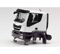 herpa Unidades, Color Cabina del Conductor del Servicio de repuestos Iveco Trakker, Blanco (2 Piezas), (085106)