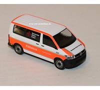 Herpa VW T6 Bus kältebus DRK stuttg, 093859, Coloré
