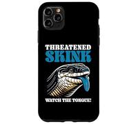 Herpetología de Reptiles Amante del Lagarto de la Lengua Azul Skink Carcasa para iPhone 11 Pro MAX