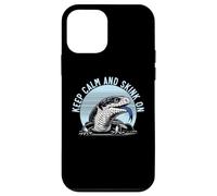 Herpetología de Reptiles Amante del Lagarto de la Lengua Azul Skink Carcasa para iPhone 12 Mini