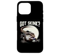 Herpetología de Reptiles Amante del Lagarto de la Lengua Azul Skink Carcasa para iPhone 16 Pro MAX