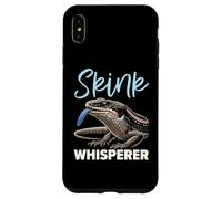 Herpetología de Reptiles Amante del Lagarto de la Lengua Azul Skink Carcasa para iPhone XS MAX