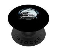 Herpetología de Reptiles Amante del Lagarto de la Lengua Azul Skink PopSockets PopGrip Adhesivo