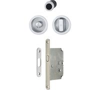 HOPPE 3948032 Uñero para Puerta corredera, Cromo Satinado