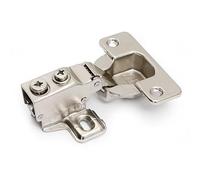HERRAJES ALK - BISAGRA PUMA FRAME ø35 CLIP CAM CIERRE AMORTIGUADO. BASE INCLUIDA CODO ACODADO