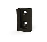 HERRAJES ALK - SOPORTE TUBO LATERAL ECO 30-12 DISPONIBLE EN ACABADOS PLATA MATE, MOCCA, BLANCO, NEGRO Y GRAFITO ACABADO MOCCA. 2 unidades