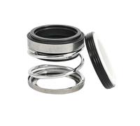 Herrajes de 8 mm, 10 mm, 12 mm, 14 mm, 15 mm, 16 mm, 17 mm, 18 mm, 19 mm, 20 mm, 22 mm, 24 mm, 25 mm, 28 mm y 30 mm, sello mecánico de eje serie 108 for sello mecánico de bomba de agua en línea.(50mm)