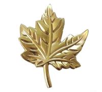 Herrajes de latón para cajones y armarios dorados para manijas de latón de hojas, 56 x 70 x 26 mm para tiradores robustos con forma para decoración del hogar (izquierda)