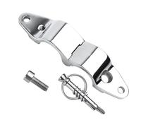 Herrajes de montaje para techo Bimini,Herrajes para techo Bimini | Soporte de riel de bisagra de ,Soporte lateral de cubierta de acero inoxidable 316, guías de sujeción de mandíbula a go